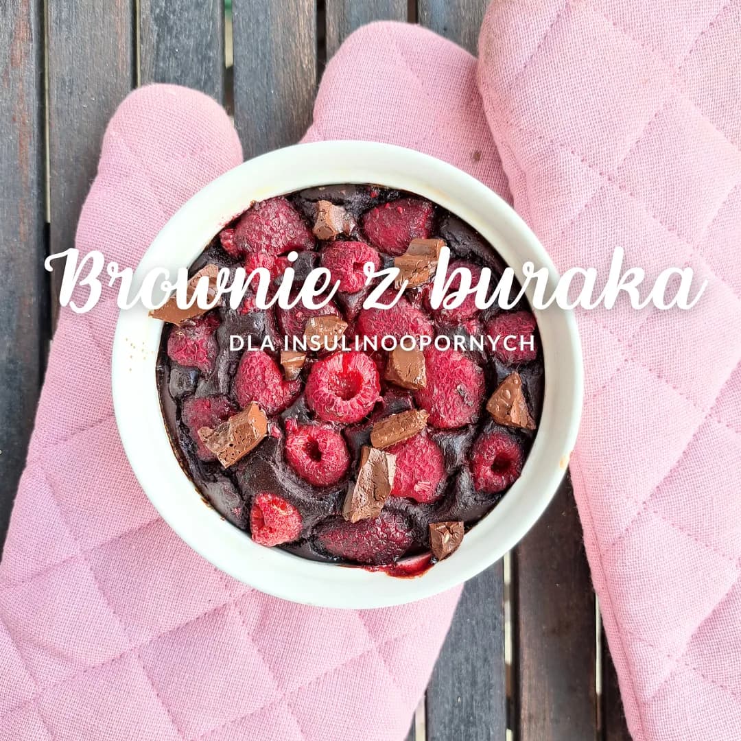 Brownie z buraka dla INSULINOOPORNYCH