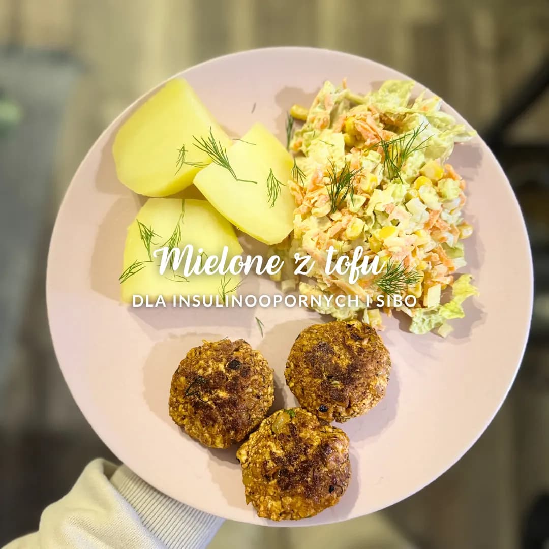 Mielone z tofu dla INSULINOOPORNYCH i SIBO