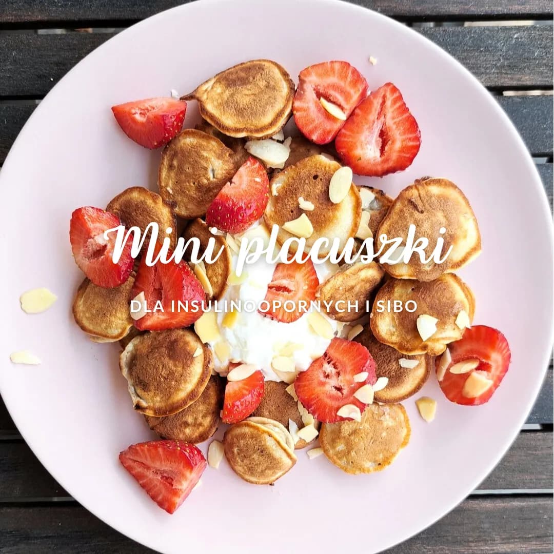 🍌🍓Mini-placuszki dla INSULINOOPORNYCH i SIBO