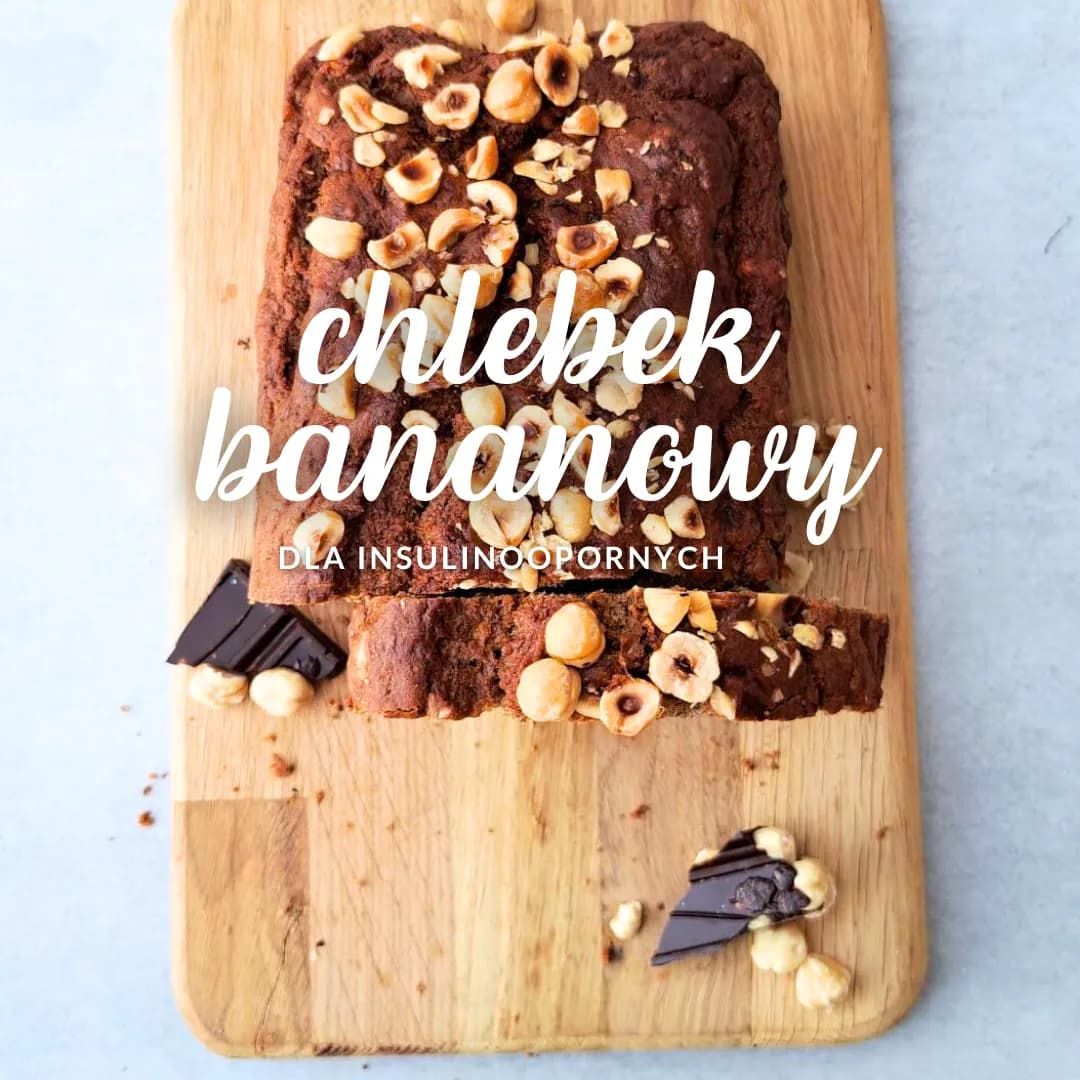 Wilgotny chlebek bananowy